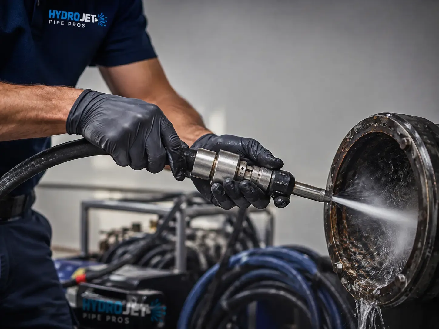 Hydro Jet Pipe Descaling in Doyle, CA